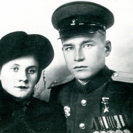 П. И. Килин с женой Людмилой. Из архива НКМ